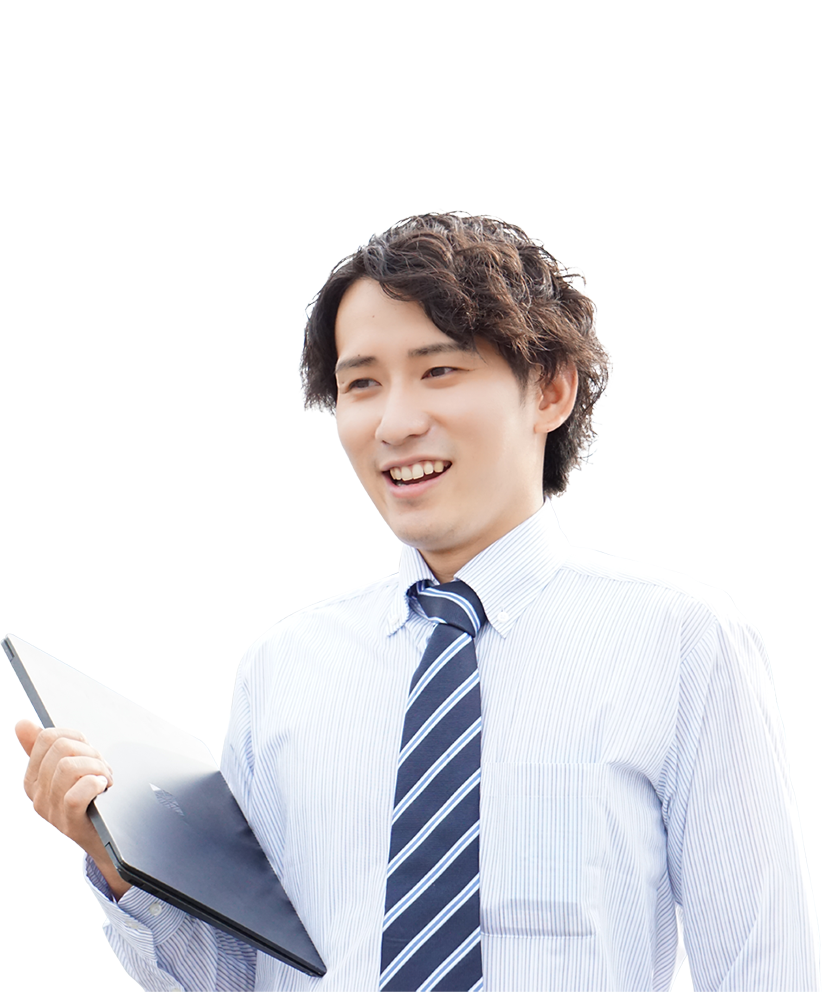 日々自分の成長を実感できる<br />そうすることでお客様に喜んでいただける幅が拡がる<br />地域貢献することが私の仕事